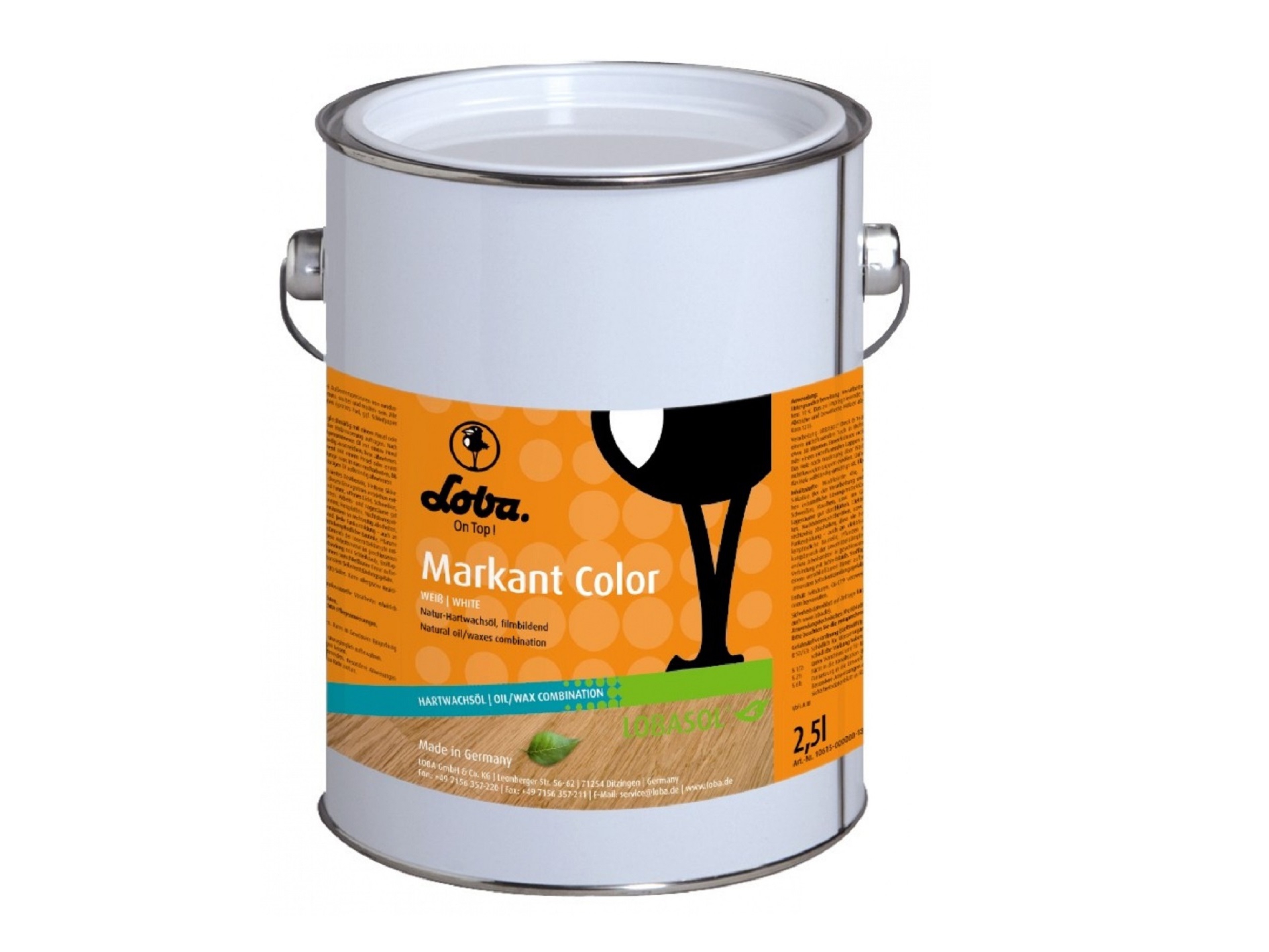 Паркетное масло цветное MarkantColor 2.5л 