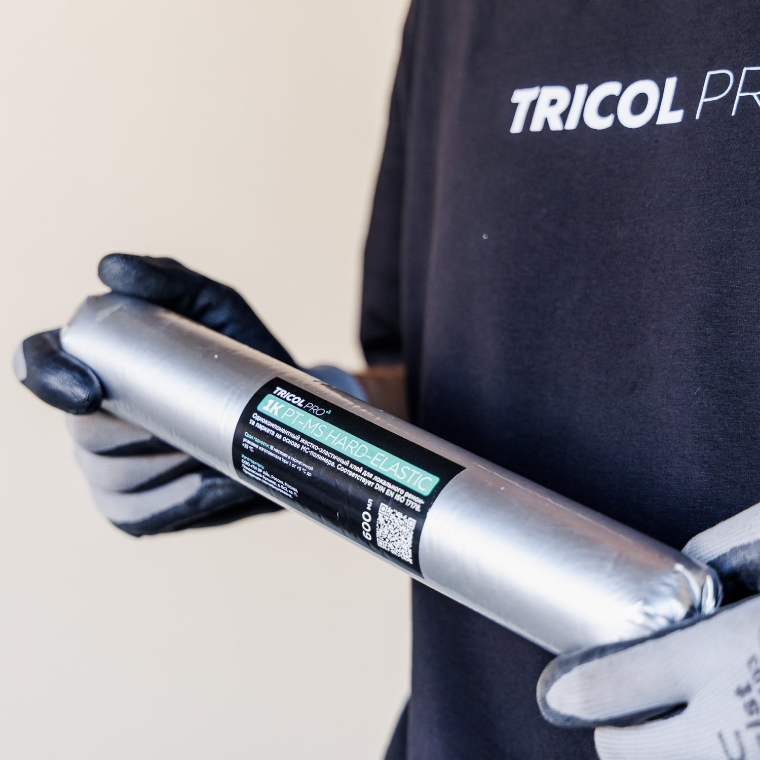Клей для паркета TRICOL PRO 1K PT-MS HARD-ELASTIC 600 ml