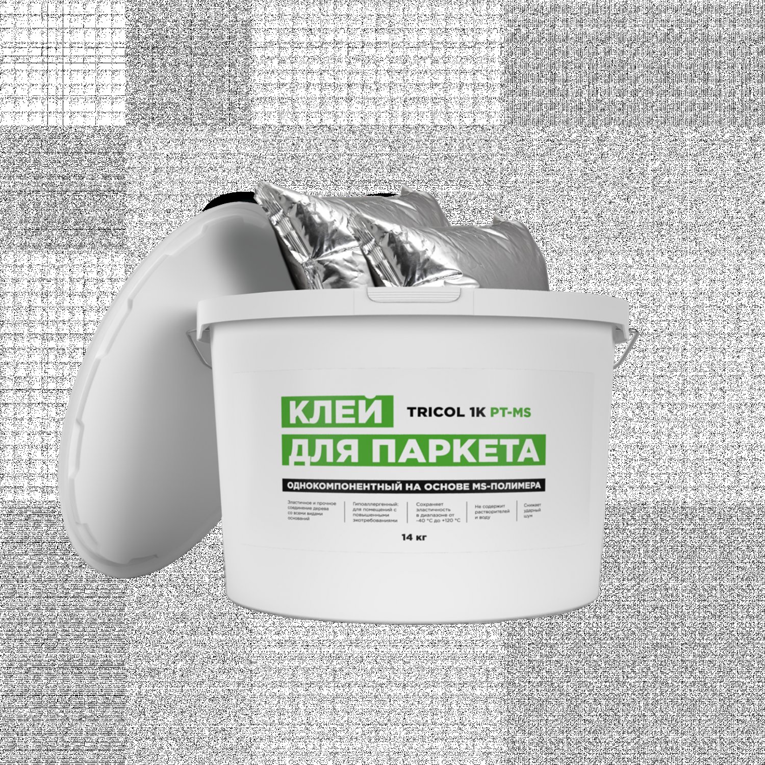 Клей для паркета TRICOL 1K PT-MS 2-в-1 TRICOL 1K PT-MS 2-в-1