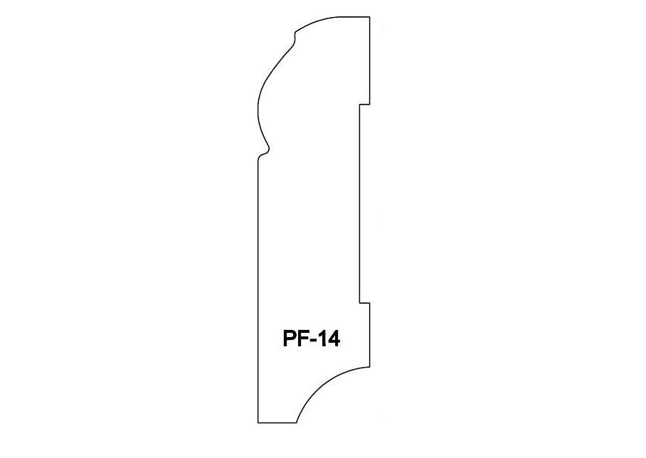 Плинтус Bentline Дуб массив, Lх84х20 мм PF14